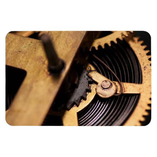 Abstrakt urverk magnet (Horisontell)