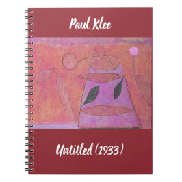 Abstrakt utan titlar Paul Klee Painting Anteckningsbok