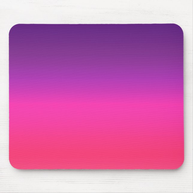 Abstrakt utformning av Neon Lila och rosa Combre Musmatta (Framsidan)