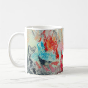 abstrakt utformning mugg