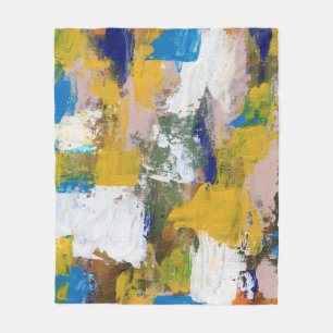 Abstrakt uttryck #11 av Michael Moffa Fleecefilt