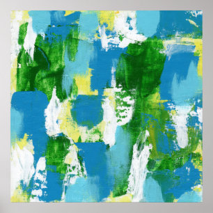 Abstrakt uttryck #5 av Michael Moffa Poster
