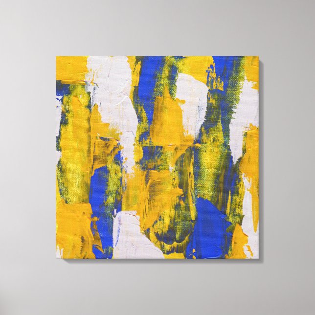 Abstrakt Uttryck nr 10 av Michael Moffa Canvastryck (Framsida)