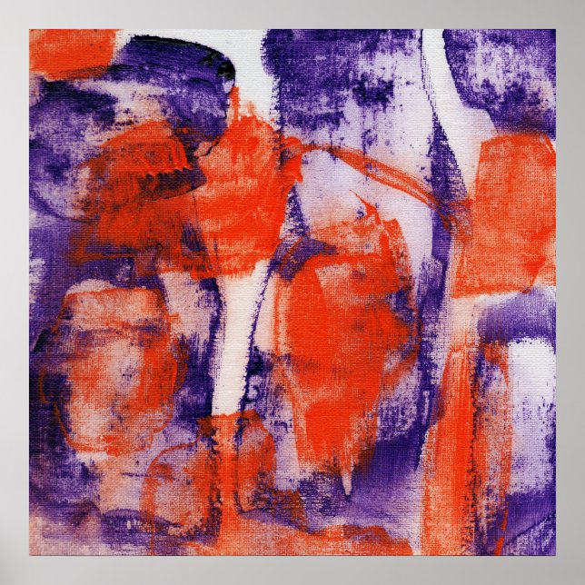 Abstrakt Uttryck nr 12 av Michael Moffa Poster (Framsidan)