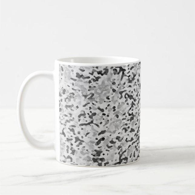 Abstrakt Vacker Färg B-N1 Kaffemugg (Vänster)