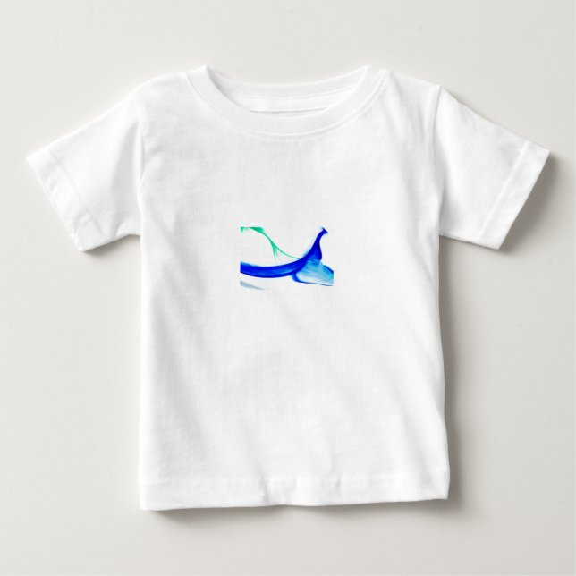 Abstrakt Vågar Shirt Småbarn Tröja (Framsida)