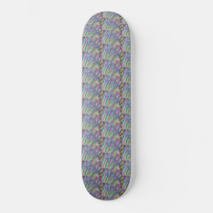 Abstrakt Vår Crocus Skateboard