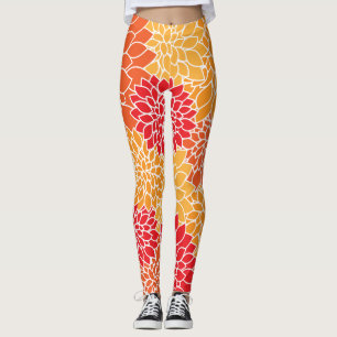 Abstrakt vår leggings