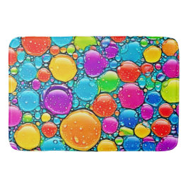 Abstrakt vätskedroppar badrumsmatta