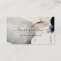 Abstrakt Vattenfärgformer Insida Designer