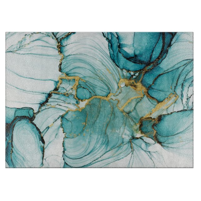 Abstrakt Vattenfärgskärningspunkt (Framsidan)