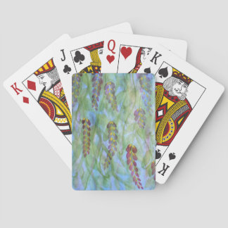 Abstrakt vattenfärgwisteria casinokort