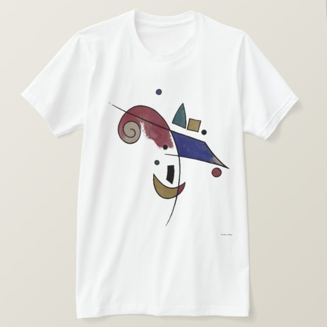 Abstrakt Venedig T-Shirt (Design framsida)
