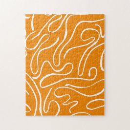 Abstrakt Vibes Mönster Pussel