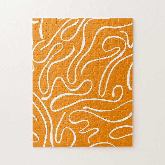 Abstrakt Vibes Mönster Pussel (Vertikal)