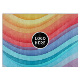 Abstrakt Vibrant Rainbow Vinkarare | Lägg till din