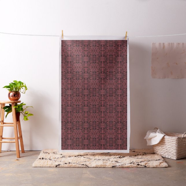 Abstrakt vid färgning av en Rosa för Magenta Tyg (In Situ)