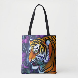 Abstrakt Vild Majestic Predator Tiger Tygkasse