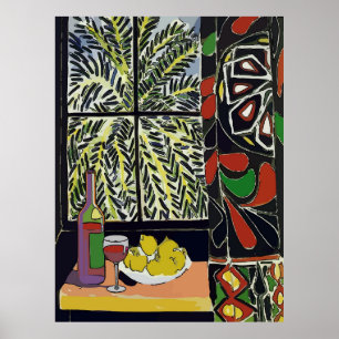 Abstrakt, Vin i Handflatan Poster