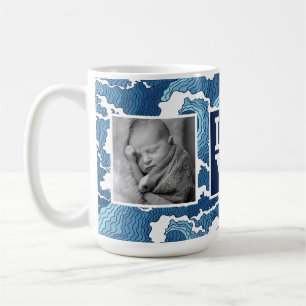 Abstrakt vinkar   KÄRLEK med foto Kaffemugg