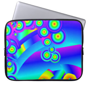 Abstrakt vinkara havet laptop fodral