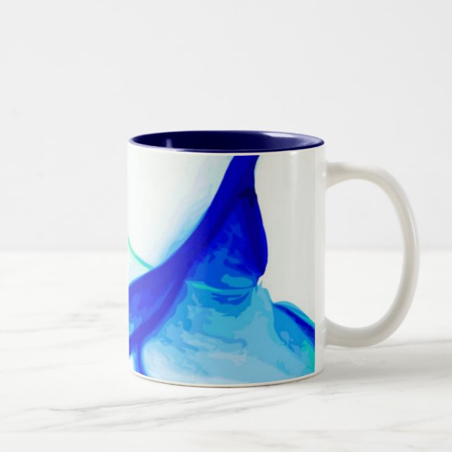 Abstrakt Vinkarare Mugg (Höger)