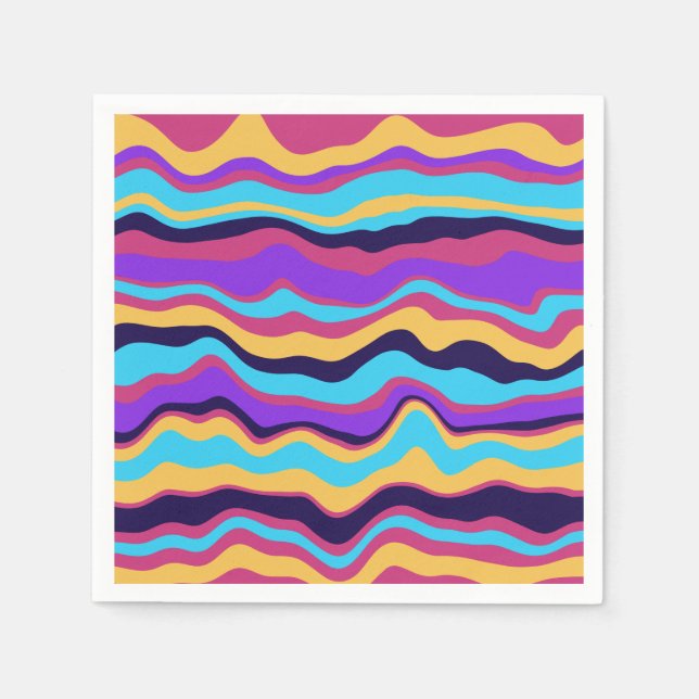 Abstrakt Vinkarare Pappersservett (Framsidan)