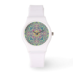 Abstrakt vintagebakgrund armbandsur