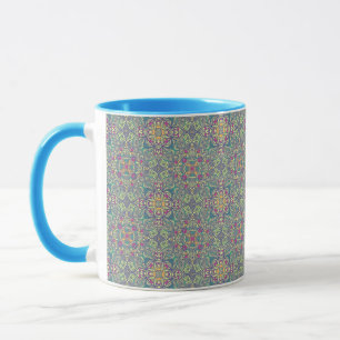 Abstrakt vintagebakgrund mugg