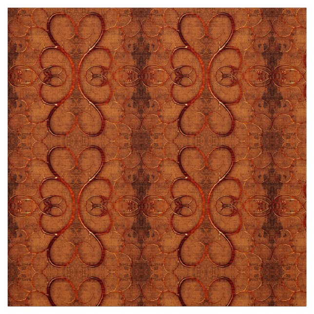 abstrakt vintagemönster tyg (Provkarta)