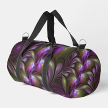 Abstrakt Violet Lila Khaki Fractal Art