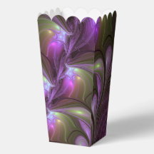 Abstrakt Violet Lila Khaki Fractal Art