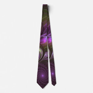 Abstrakt Violet Lila Khaki Fractal Art Slips