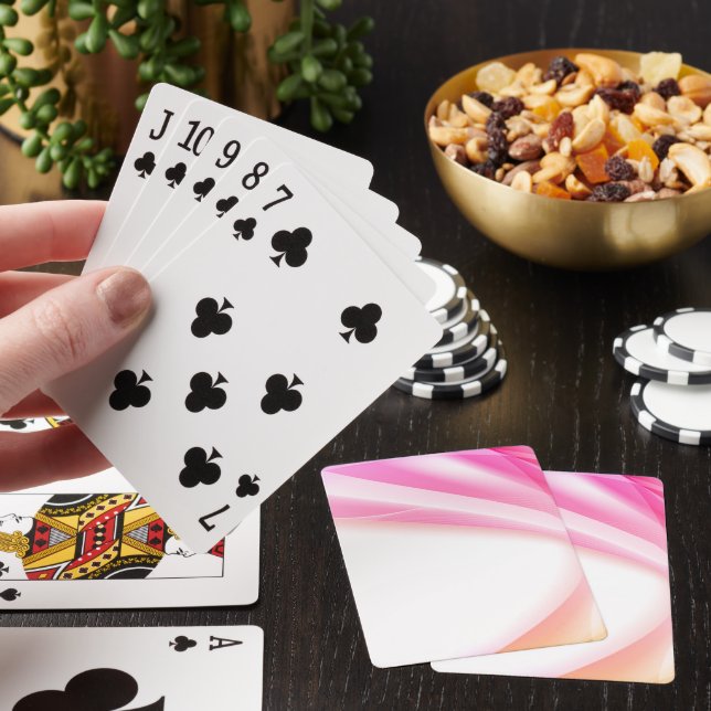 Abstrakt virvel 3 spel kort (På plats)