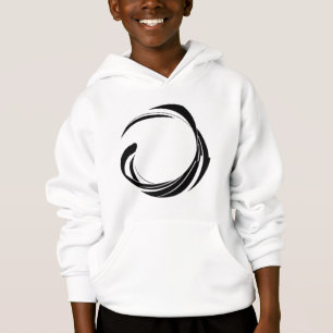 Abstrakt Virvelcirkeldesign – böjd ringkonst T Shirt