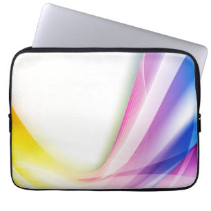 Abstrakt virvlar runt 1 laptop fodral