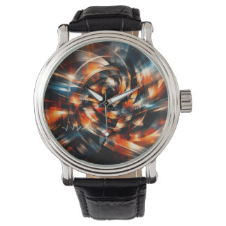 Abstrakt vision av rörelse & sinne armbandsur