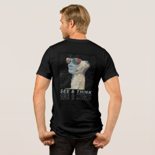 Abstrakt Visionär Thinke T Shirt