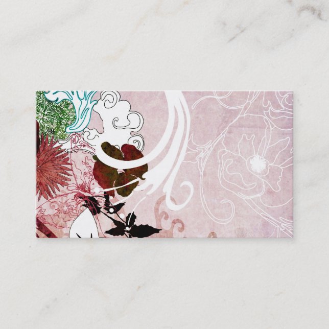 Abstrakt visitkort (Framsida)