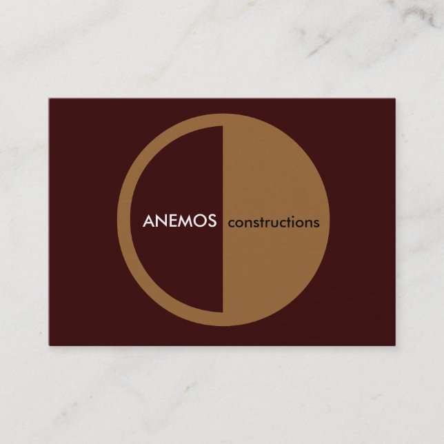 abstrakt visitkort (Framsida)