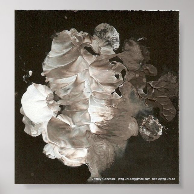 Abstrakt vit poster (Framsidan)