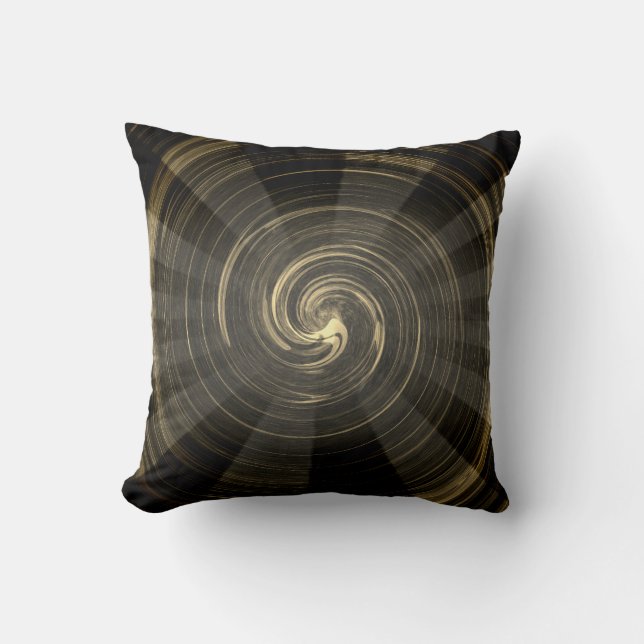 Abstrakt Vortex Pillow Kudde (Framsida)