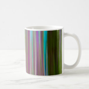 Abstrakt vy av Hoh regnskog vid skymning Washing Kaffemugg