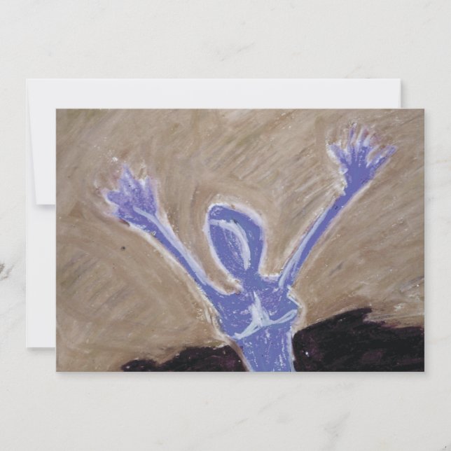 abstrakt | vykort (Framsida)