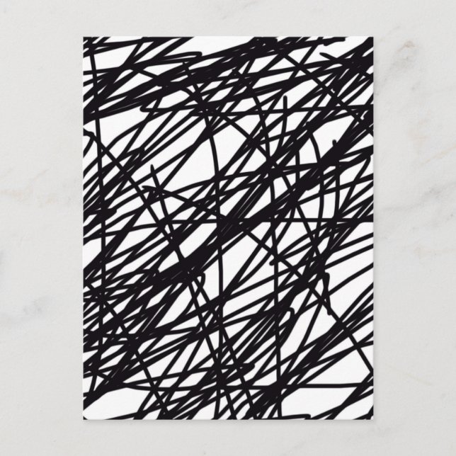 Abstrakt Vykort (Framsida)