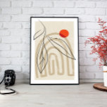 Abstrakt Wall Decor, Boho Canvas<br><div class="desc">Det nedsmutsade färg och den minimalistiska utformningen gör att perfekten blir ett tillägg till ett modernt,  biologiskt eller medeltida inspirerat decennium. Den här utskriften är utskriven på en arbetsyta av hög kvalitet eller poster papper och kommer säkert att skapa ett påstående i vilket rum som helst.</div>