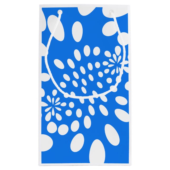 Abstrakt Warpe Circles Gift Bag (Baksidan)