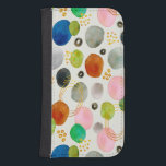 Abstrakt Watercolor Pebble Guld Glitter Art Galaxy S4 Plånbok<br><div class="desc">Handmålad vattenfärgsdesign. Fler designer och matchande artiklar finns tillgängliga i min butik. - http://www.zazzle.com/designbylang - Tack för besöket!</div>