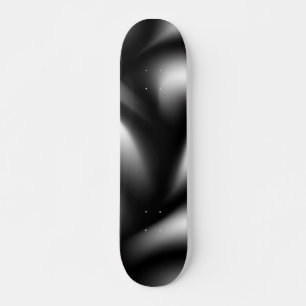 Abstrakt Weave i svartvitt Skateboard Bräda 21,5 Cm