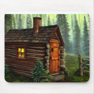 Abstrakt Whimsical Little Hunting Cabin Musmatta